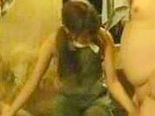 Fucking JAV Teens getting their pussy and ass pounded in a pigsty with multiple partners.